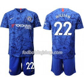 Chelsea Willian 22 Børn Hjemme Fodboldsæt 2019-20 S/S (+ Korte bukser)